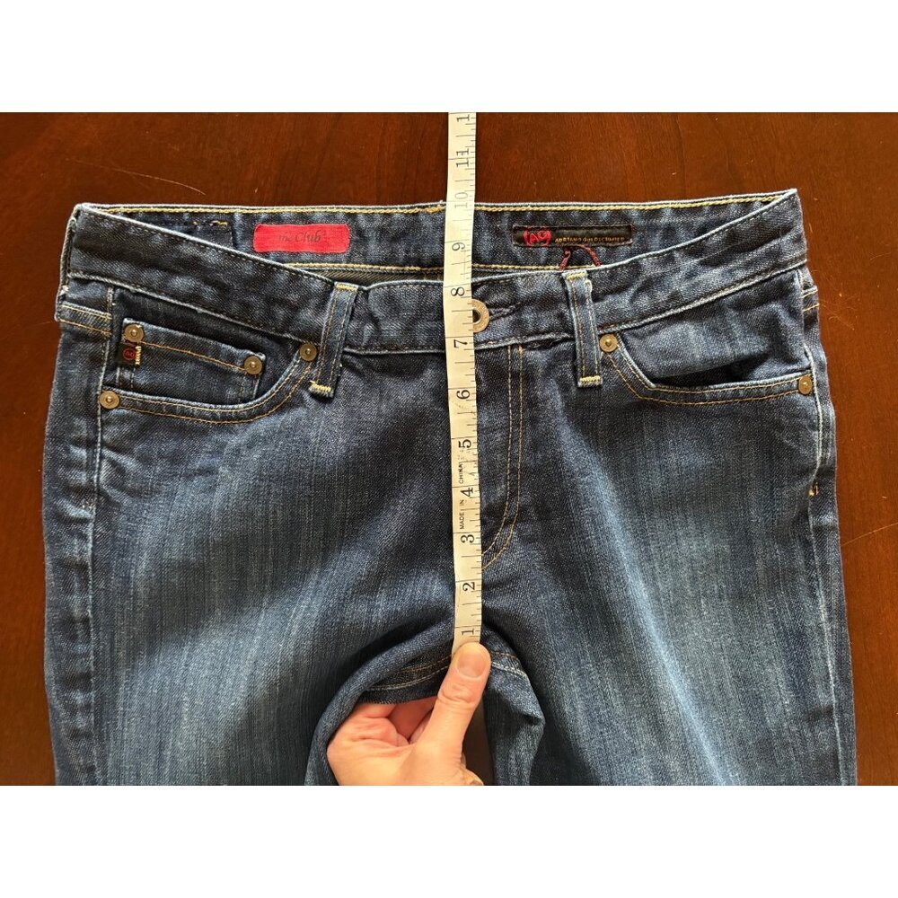 AG Adriano Goldschmied Y2K The Club Bootcut Dark Wash Jeans Size 29 R - Picture 10 of 13